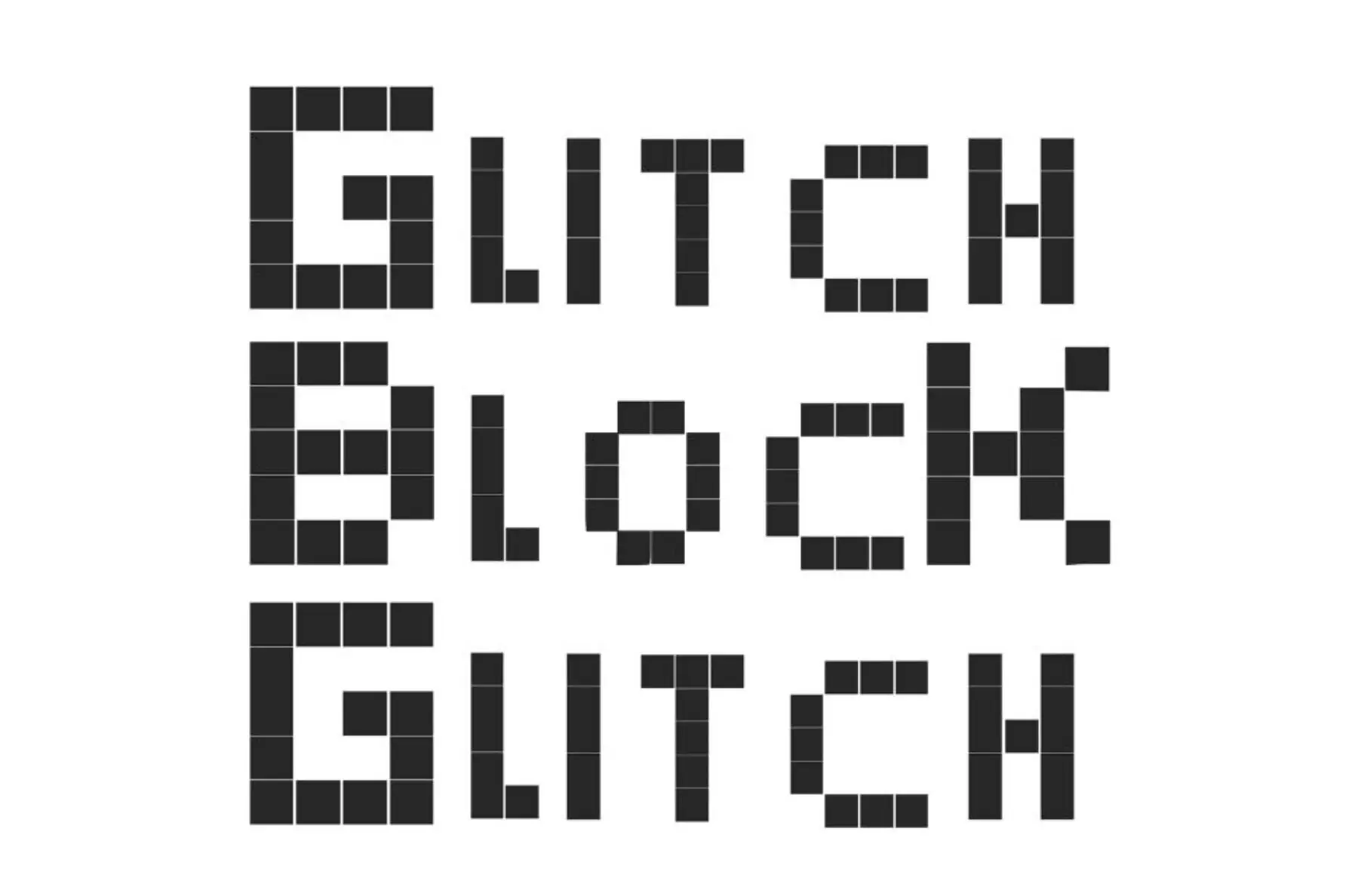 Glitch Block