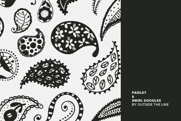 Paisley & Swirl Doodles