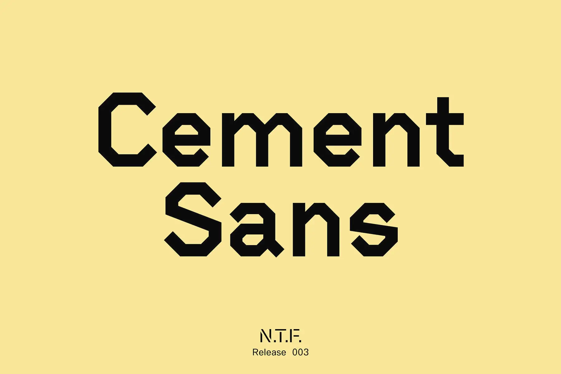 Cement Sans