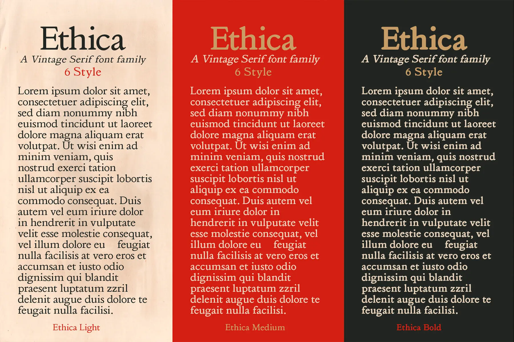 Ethica Font - YouWorkForThem