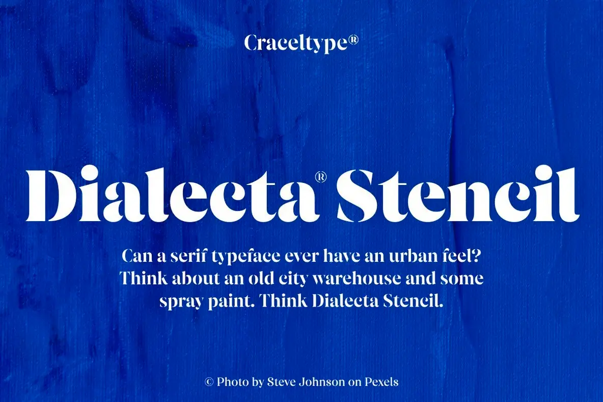 Dialecta Stencil