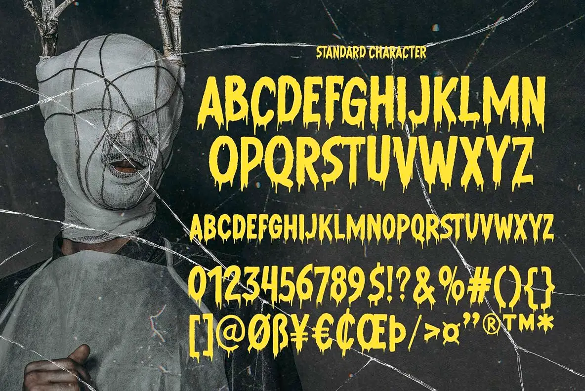 Horror Core Style Lettering Soulcore Horror Font - FontPath