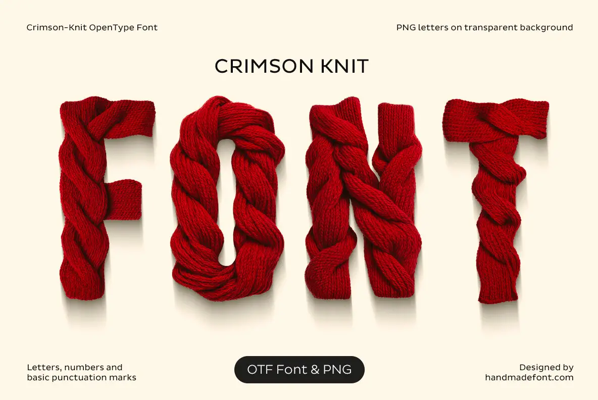 Crimson Knit