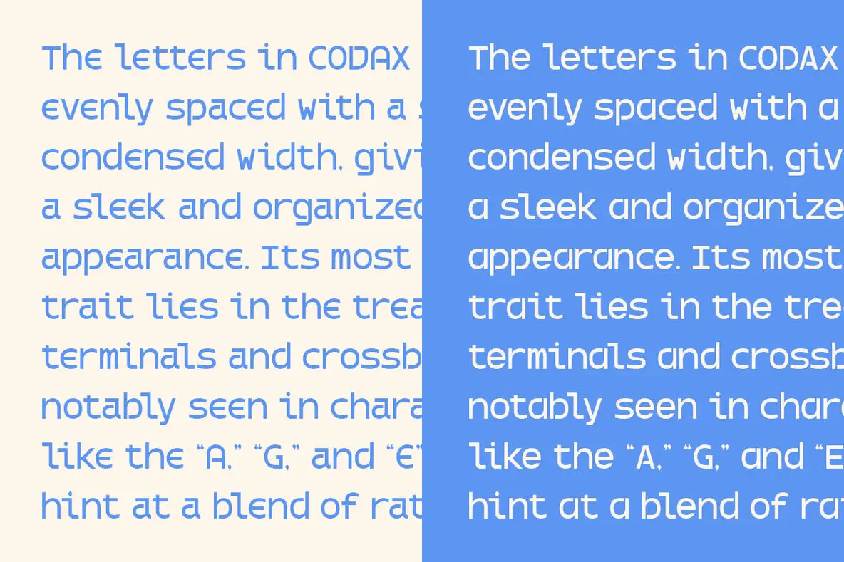 Codax Codax Font - YouWorkForThem