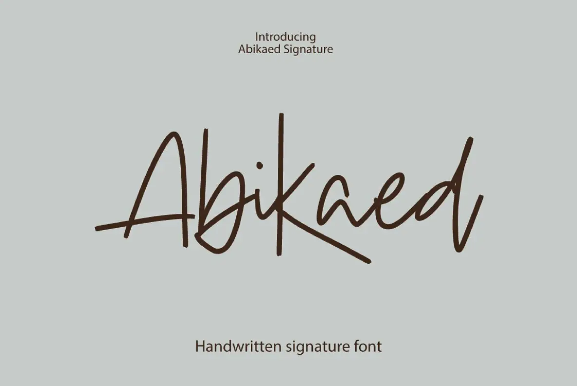 Abikaed Signature