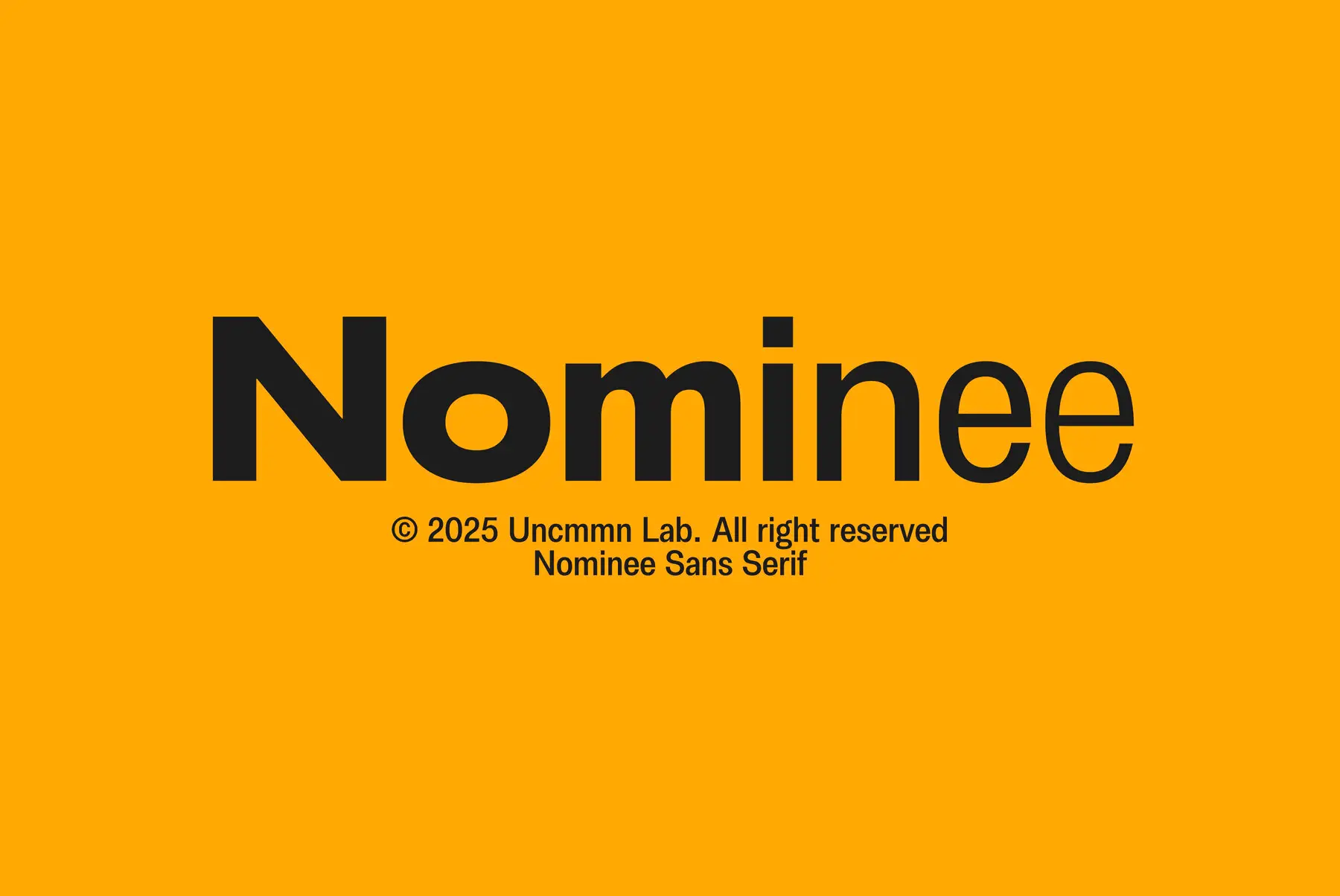 UNCMMN Nominee