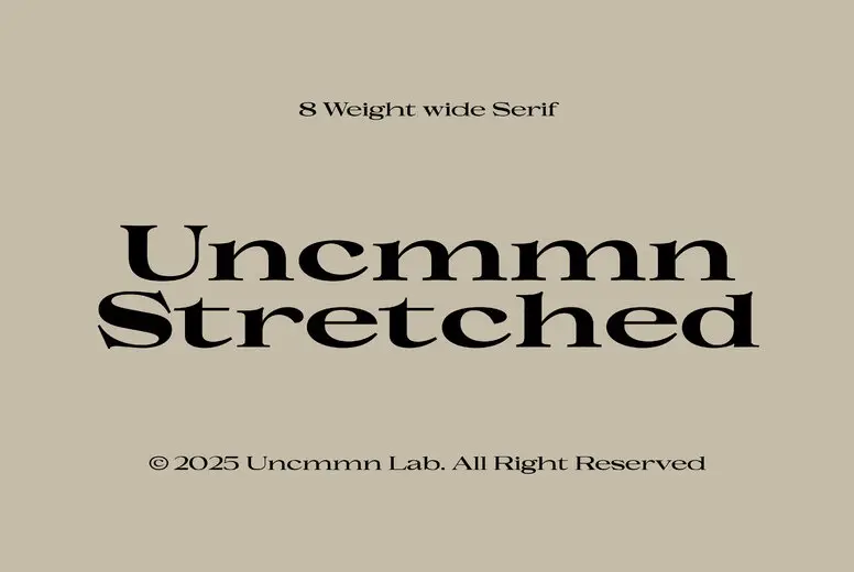 Font Stretch Example Stretched Fonts - YouWorkForThem