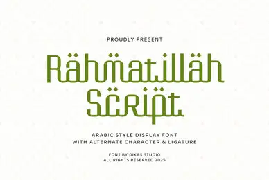 Rahmatillah Script