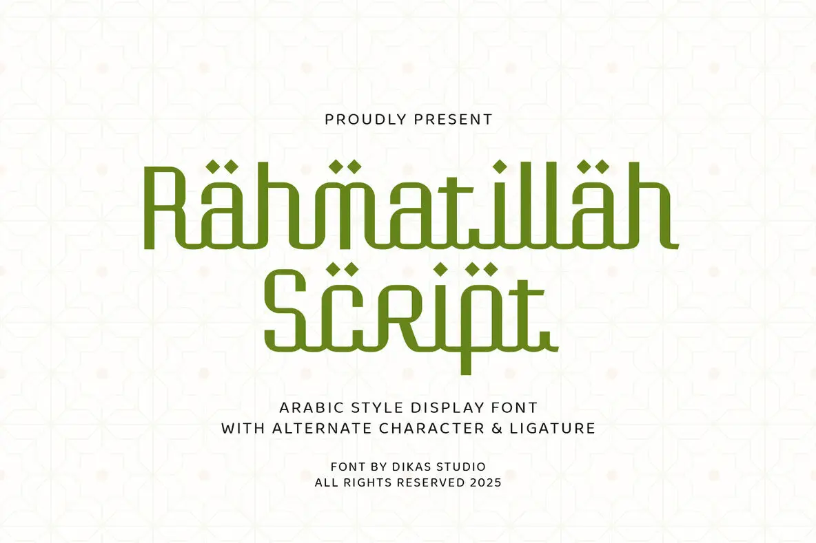 Rahmatillah Script