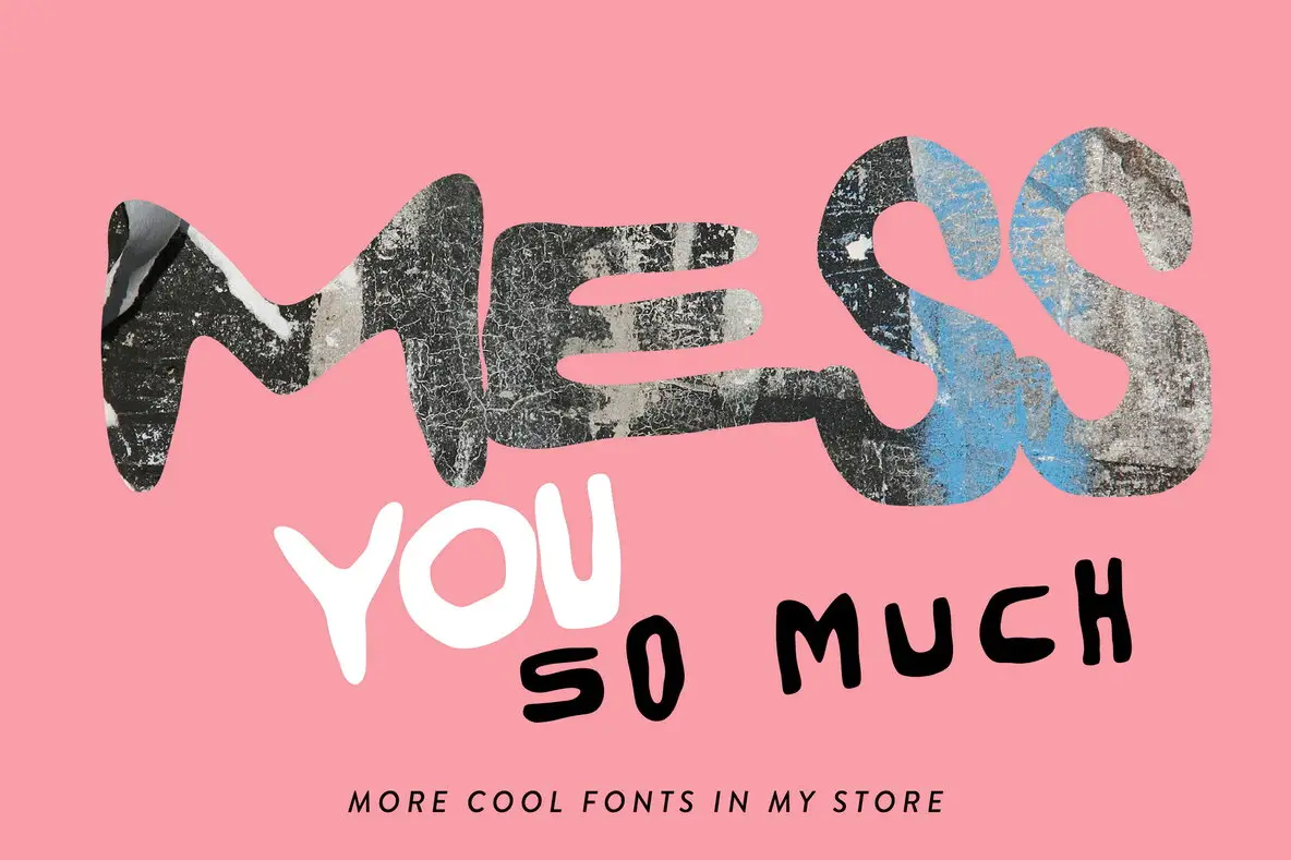 Lovely Mess Font - Fontpath