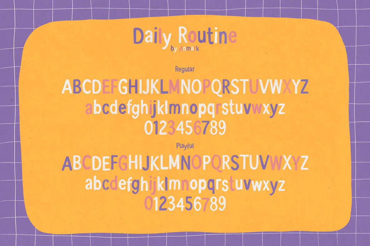 Daily Routine Font - Fontpath