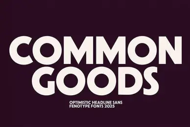 Common Goods