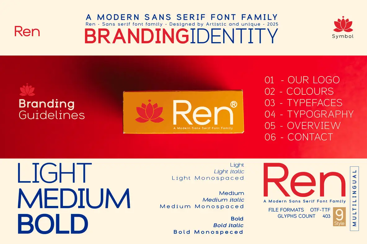 Ren Font - FontPath