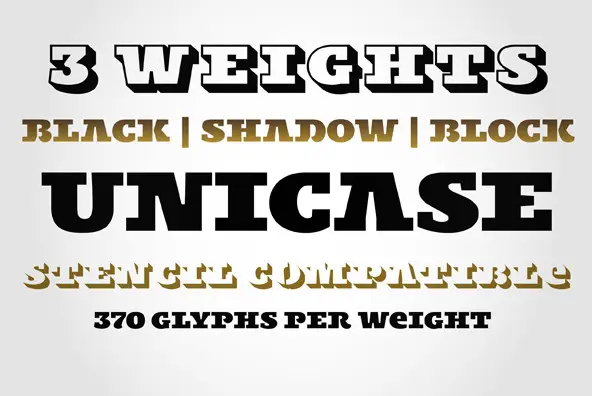 Stancer Font Stanzer Slab Font - Fontpath