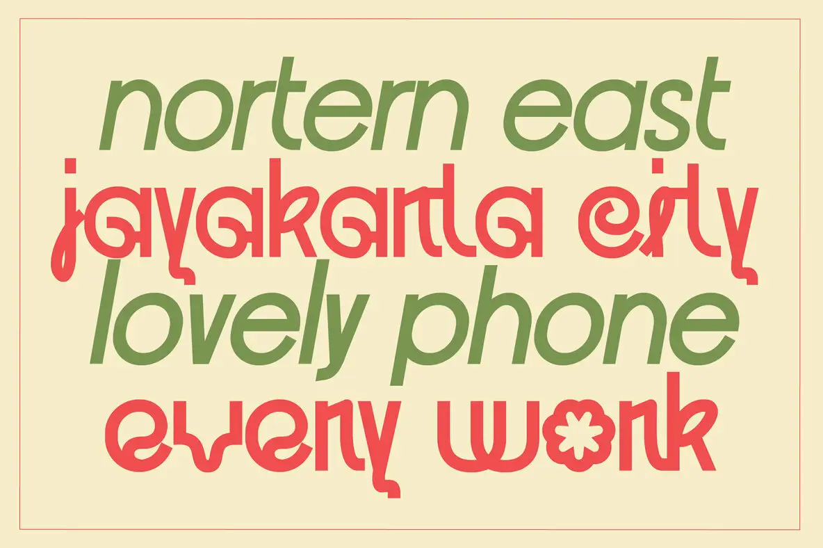 Gange Font - FontPath