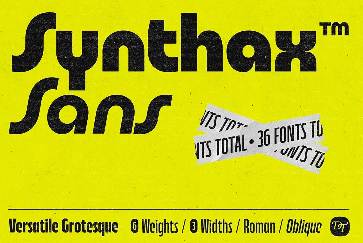 DT Synthax Sans