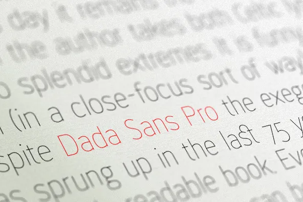 Dada Sans Pro