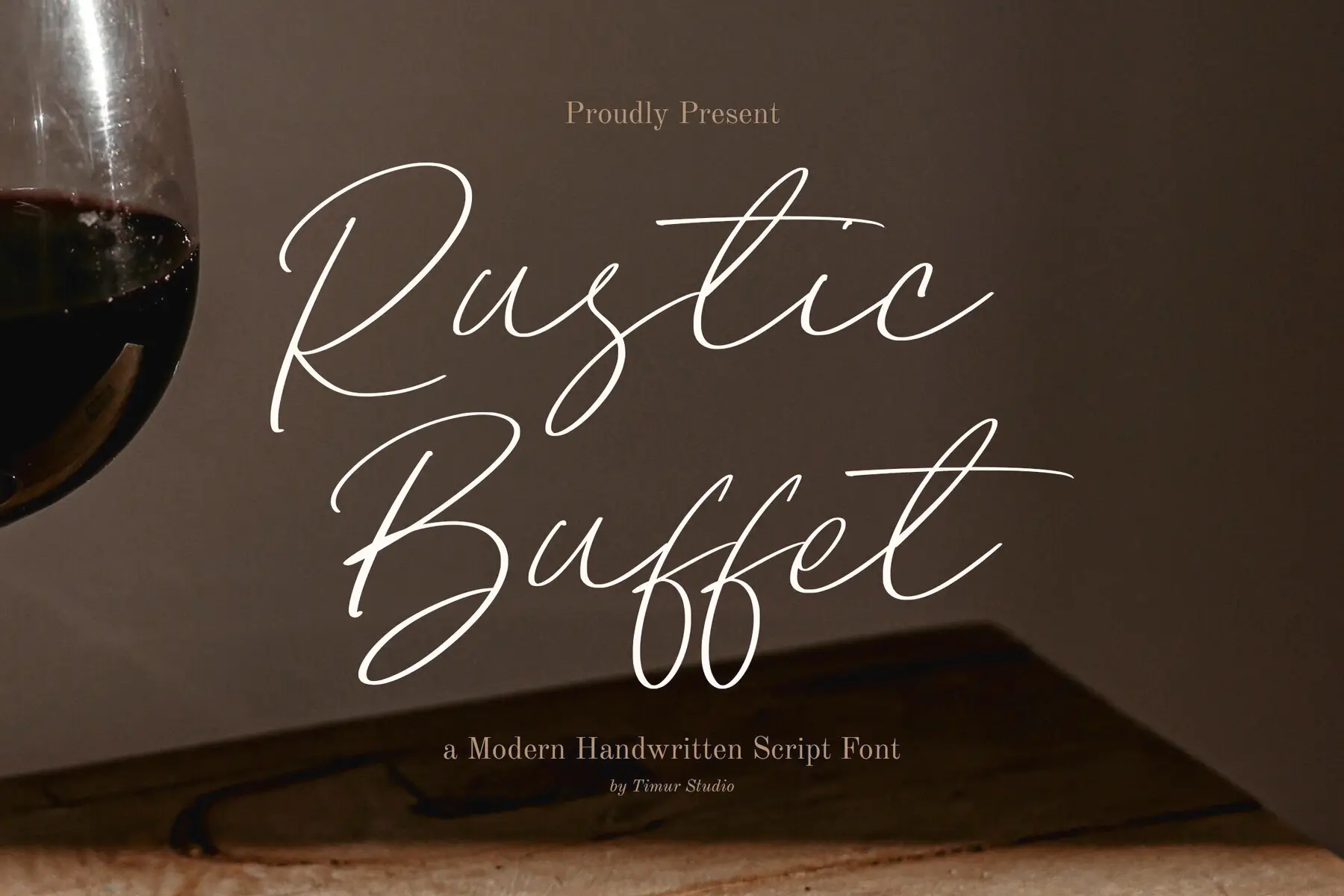 Rustic Buffet