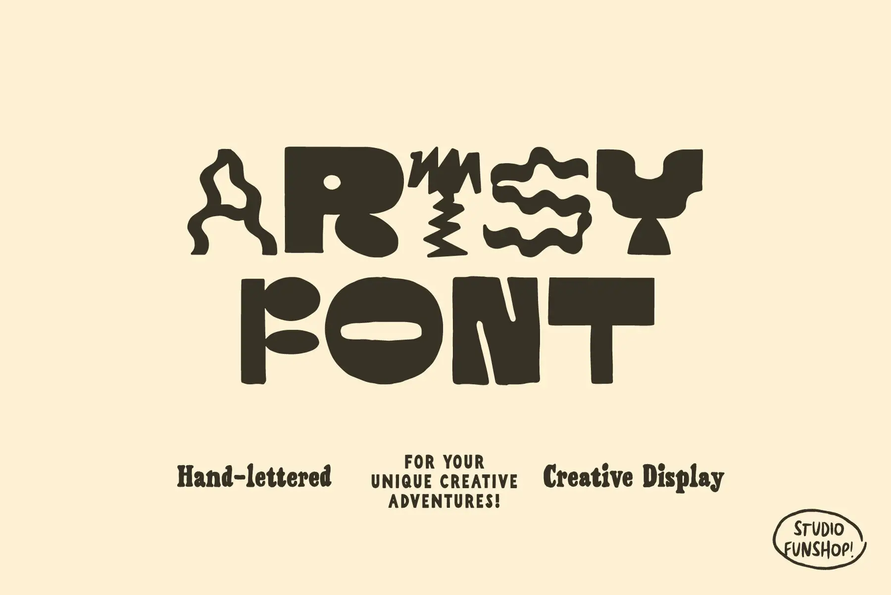 Artsy Font - YouWorkForThem