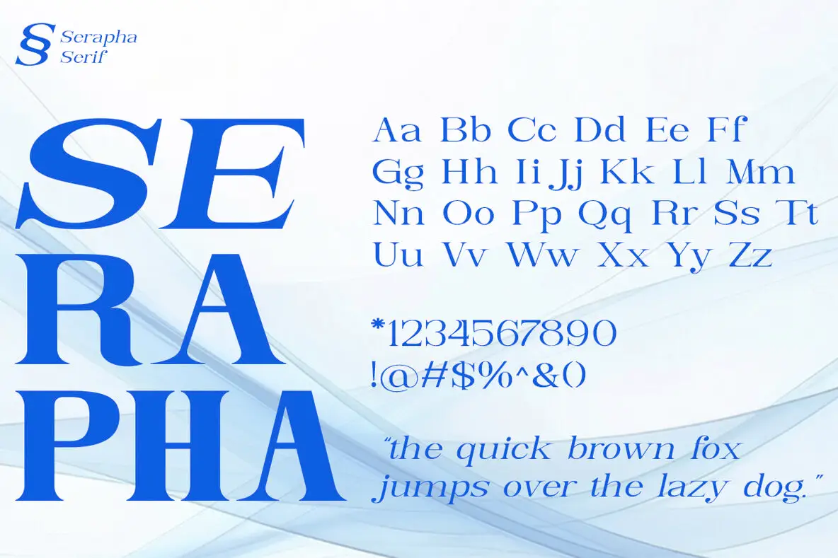 Serapha Font Fontpath