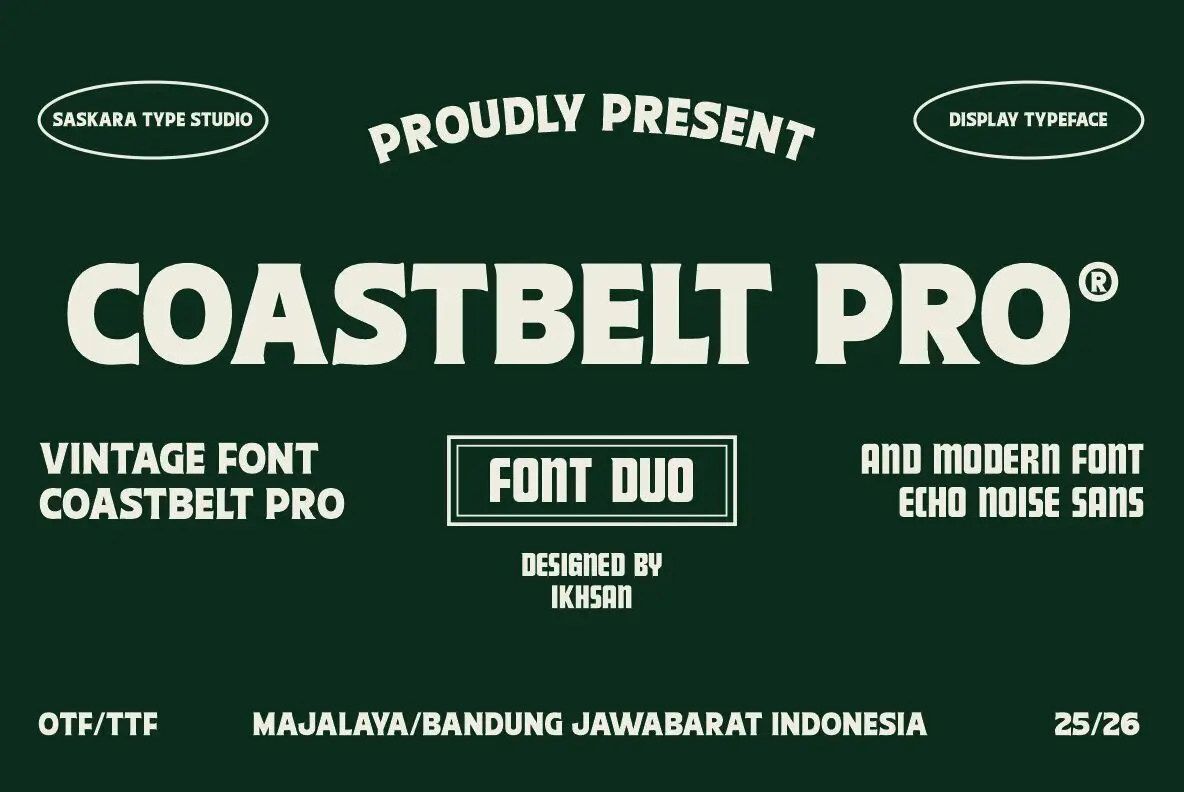 Coasbelt Pro Echo Noise Sans