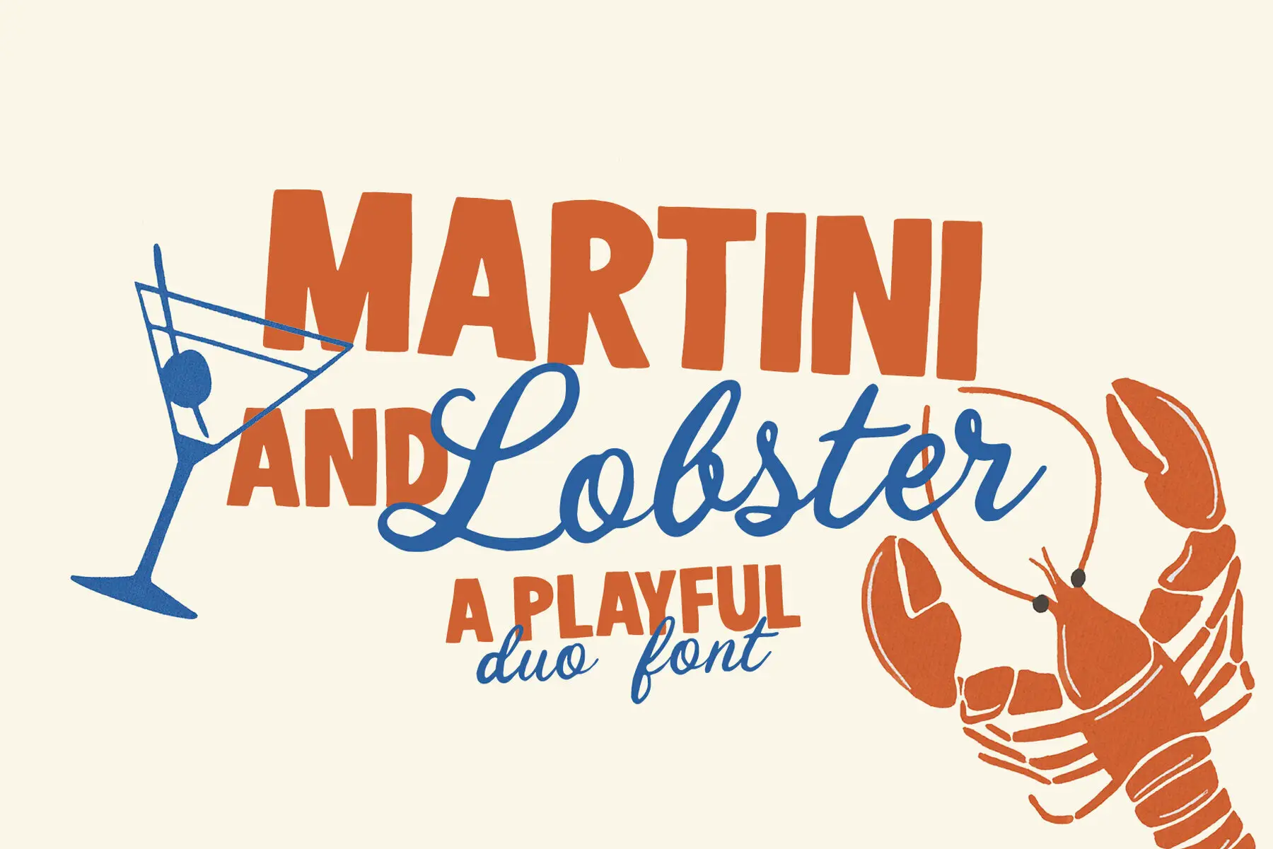 Martini and Lobster