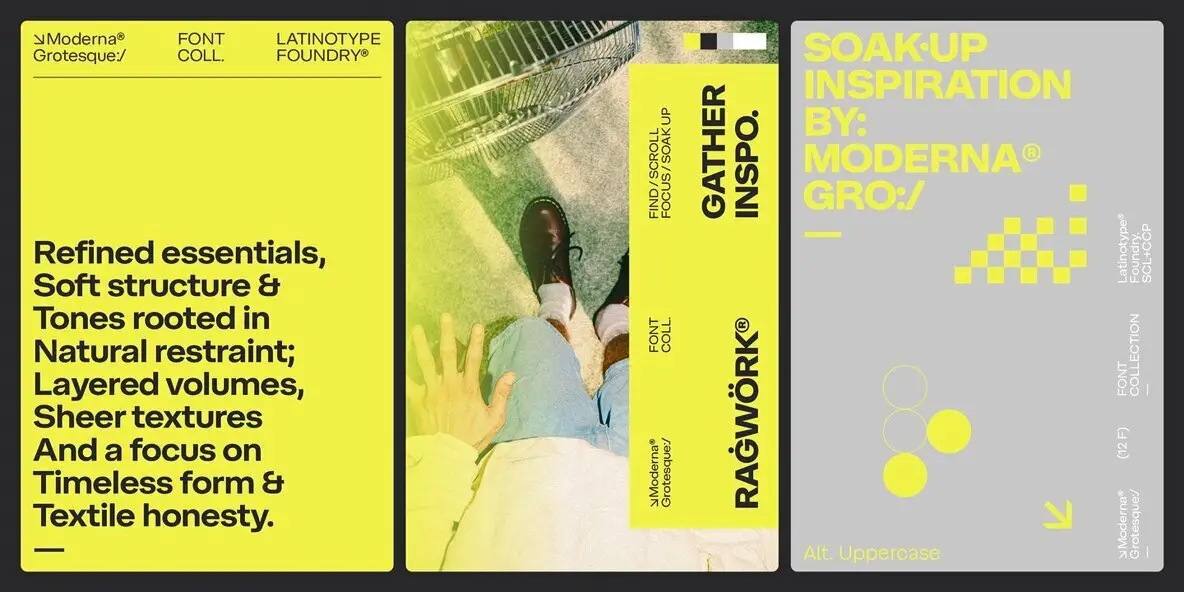 Moderna Grotesque Font - YouWorkForThem