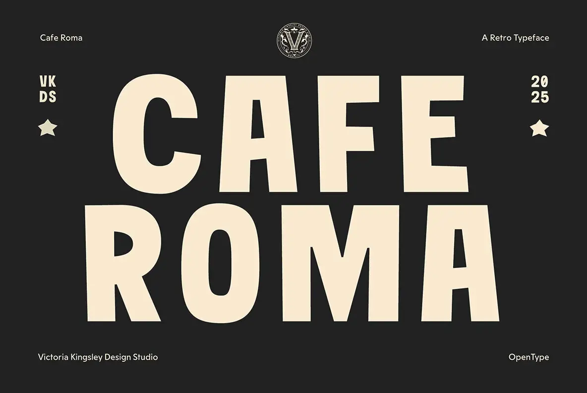 Cafe Roma Font - FontPath