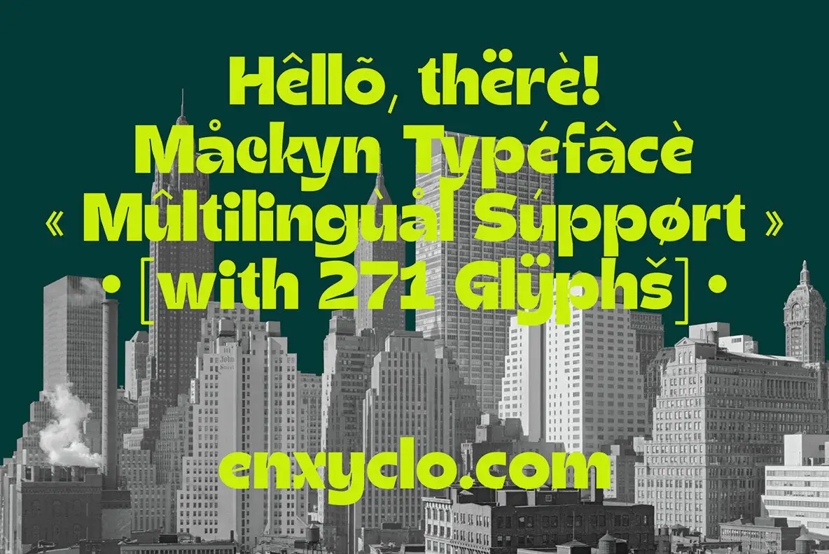 Macoy Lettering Design Mackyn Font - FontPath