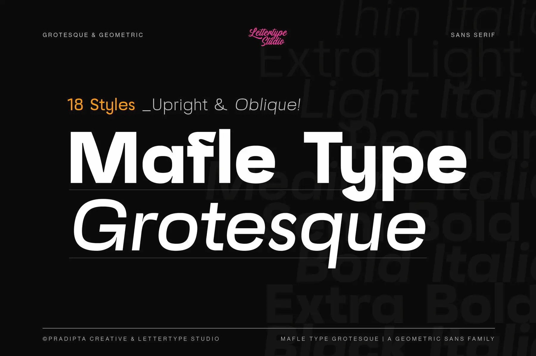 MafleType Grotesque
