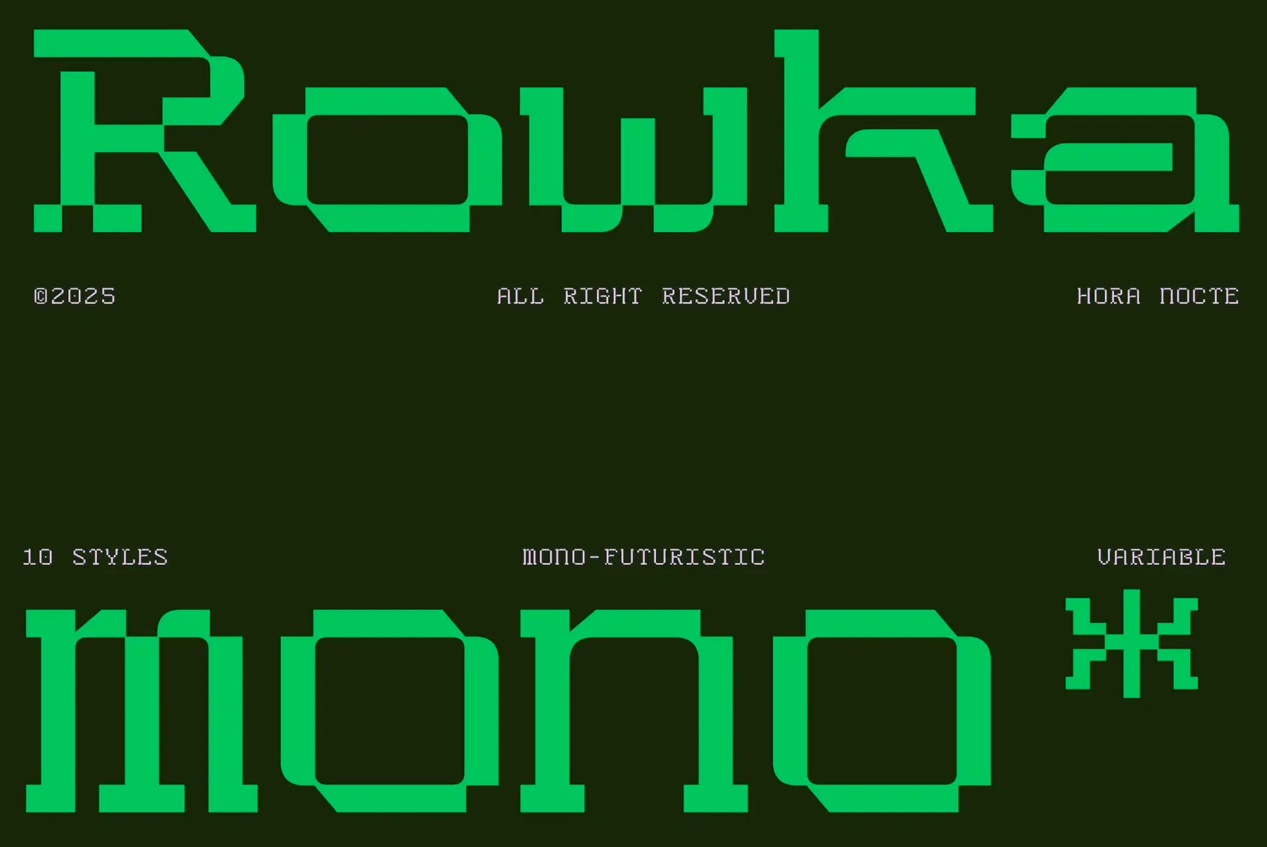 HN Rowka Mono