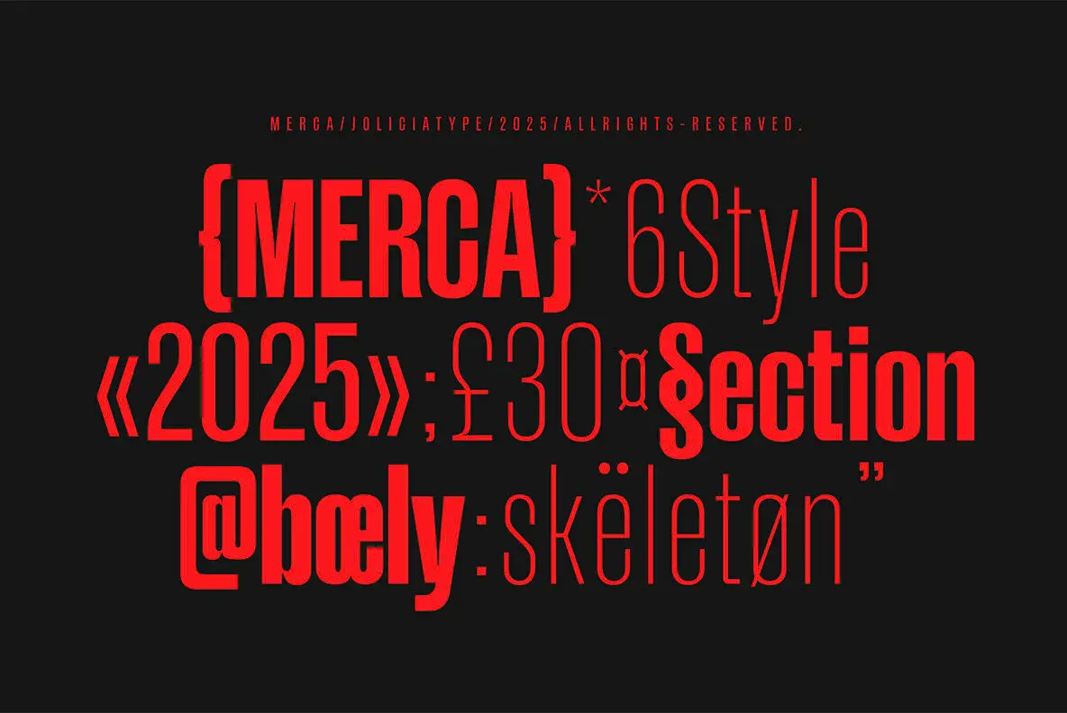 Merce Font Merca Font - FontPath