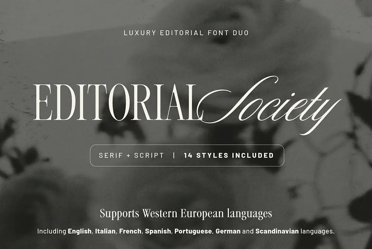 Editorial Society Font - Fontpath