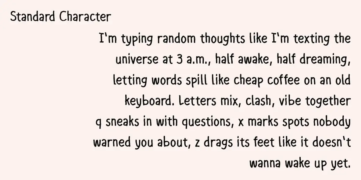 3 AM Scribbles Font - FontPath