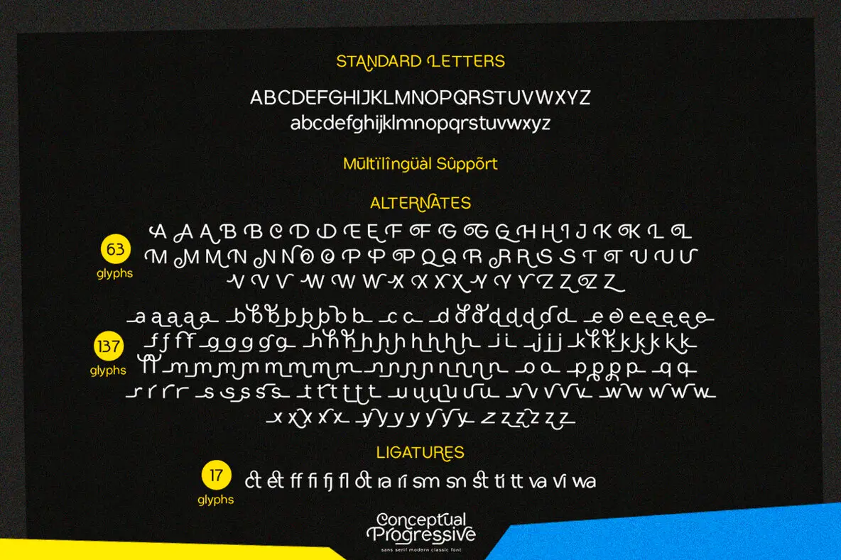 Prograssive Font Conceptual Progressive Font - Fontpath