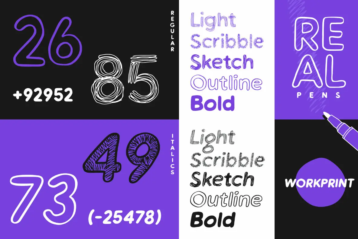 Workprint Font - FontPath