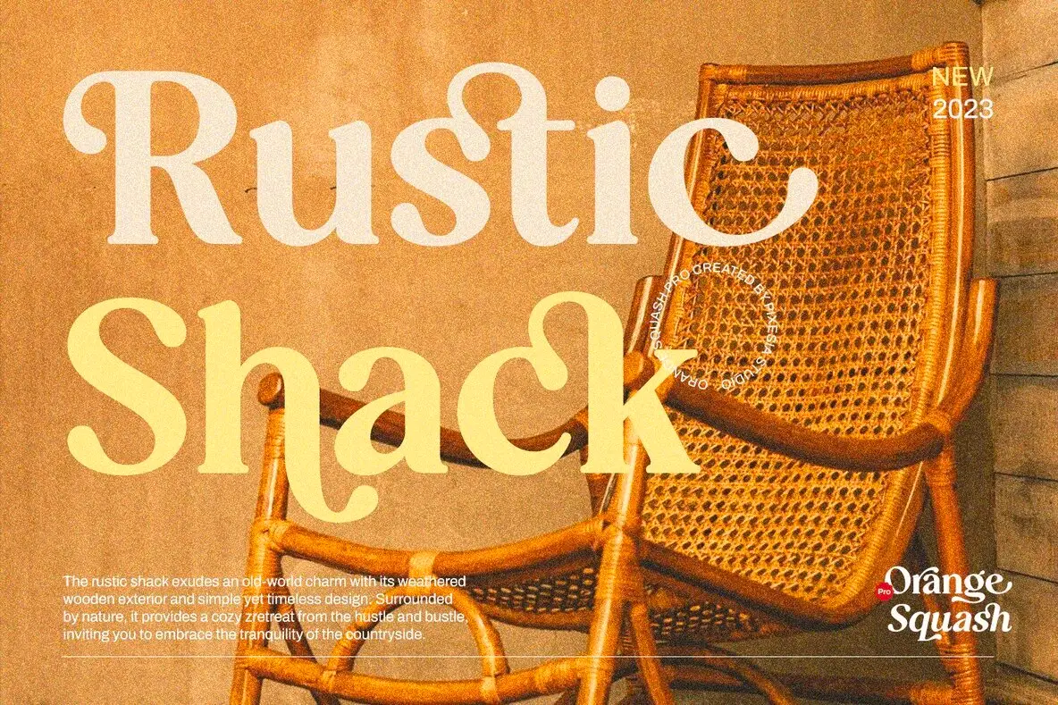 Orange Squash Pro Font - FontPath