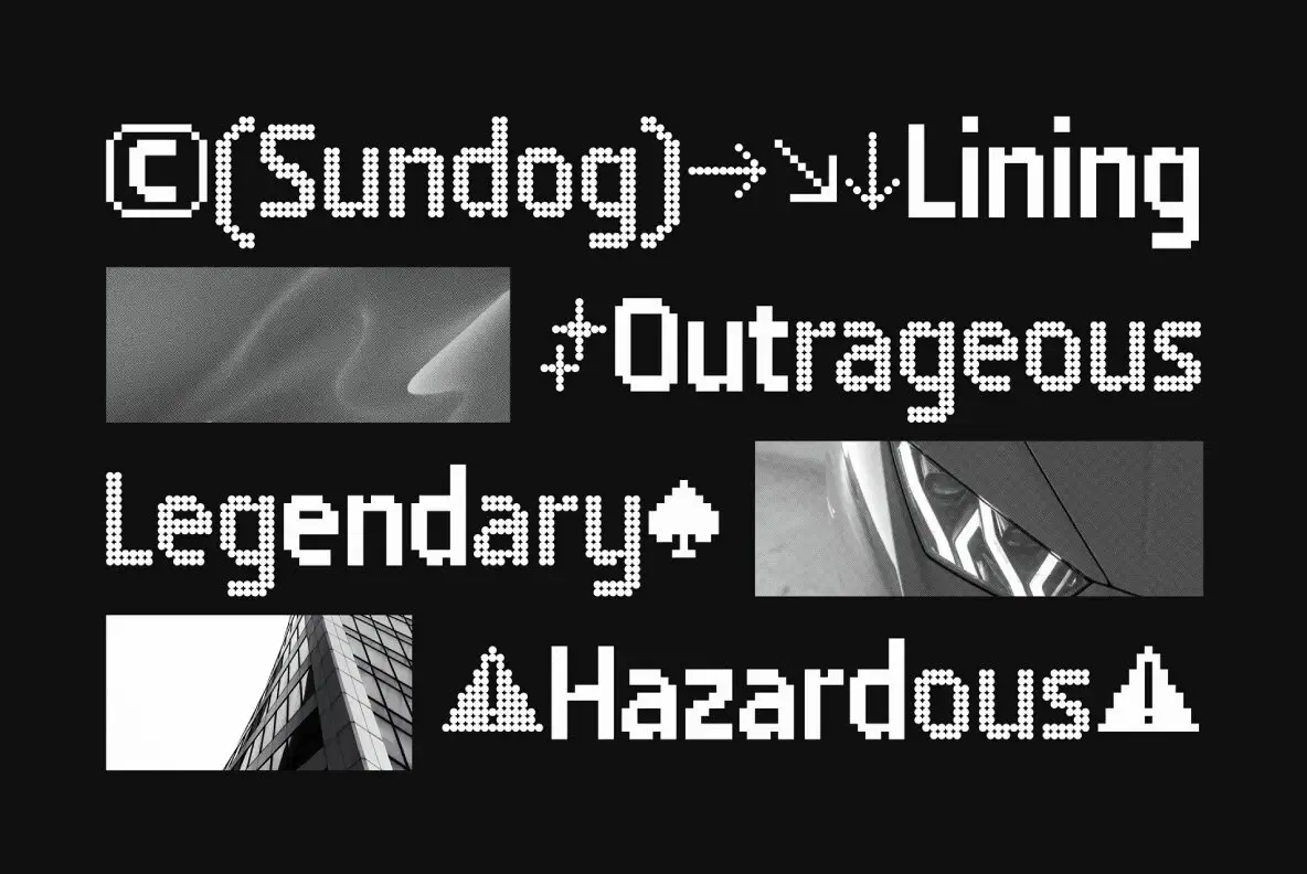 SS Dotshift Font - Fontpath