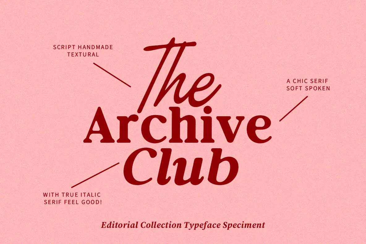 Editorial Collection Font - Fontpath