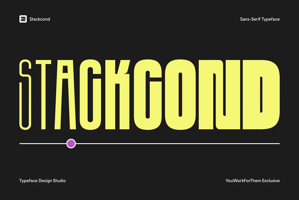 Stack Sans Font Stackcond Font - Fontpath