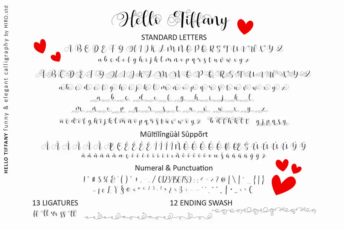 Hello Tiffany Font - Fontpath