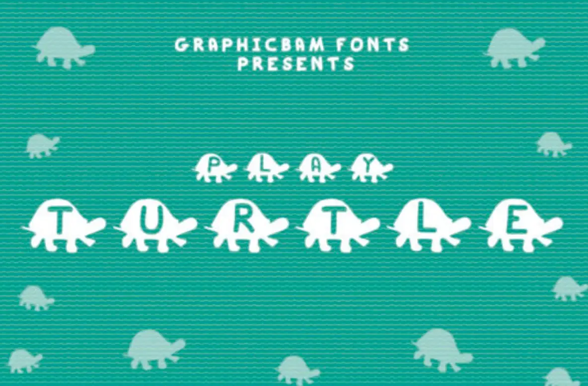 Play Turtle Font - FontPath