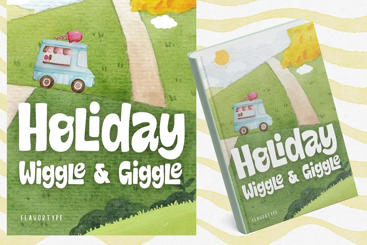 Wiggle Whistle Font - Fontpath