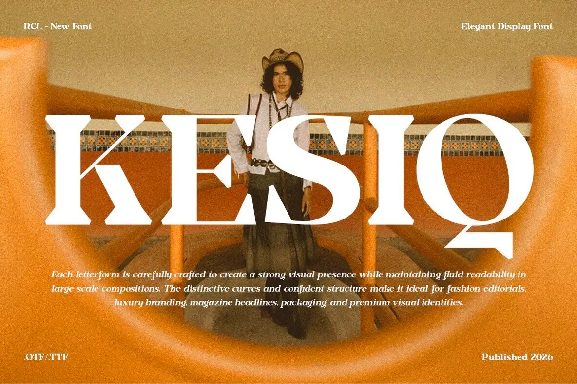 Kesiq Font - YouWorkForThem
