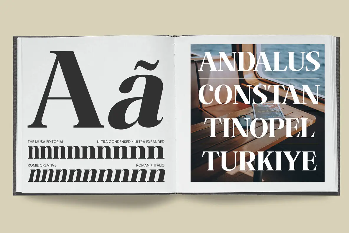 The Musa Editorial Font - FontPath