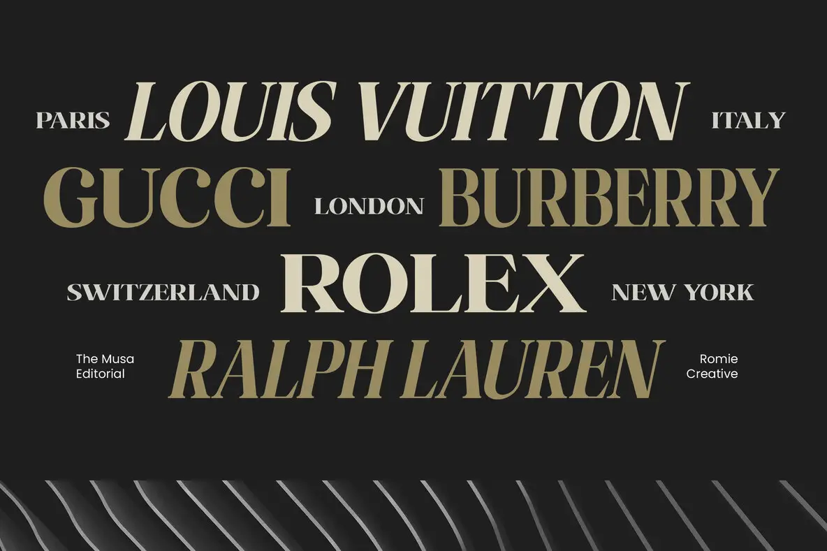 The Musa Editorial Font - FontPath