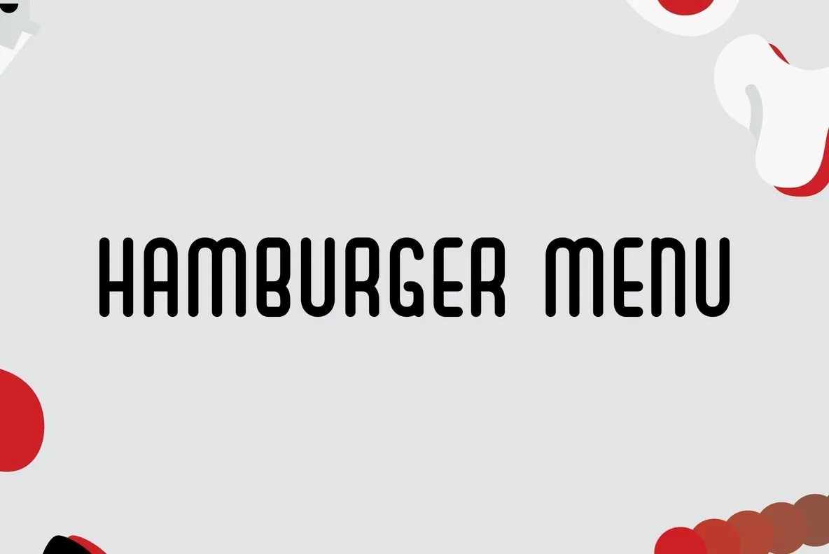 Hamburger Menu