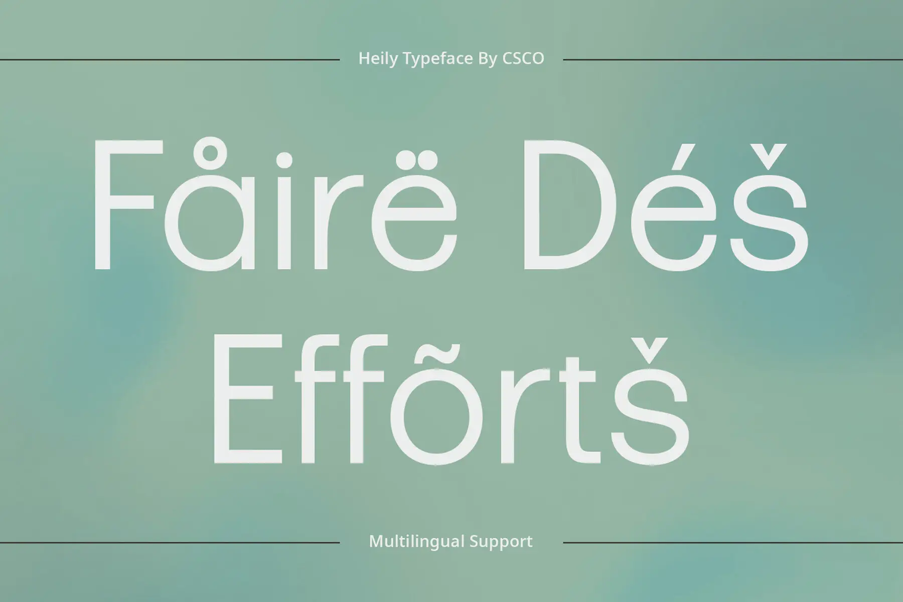Mhylei Lettering Heily Font - YouWorkForThem