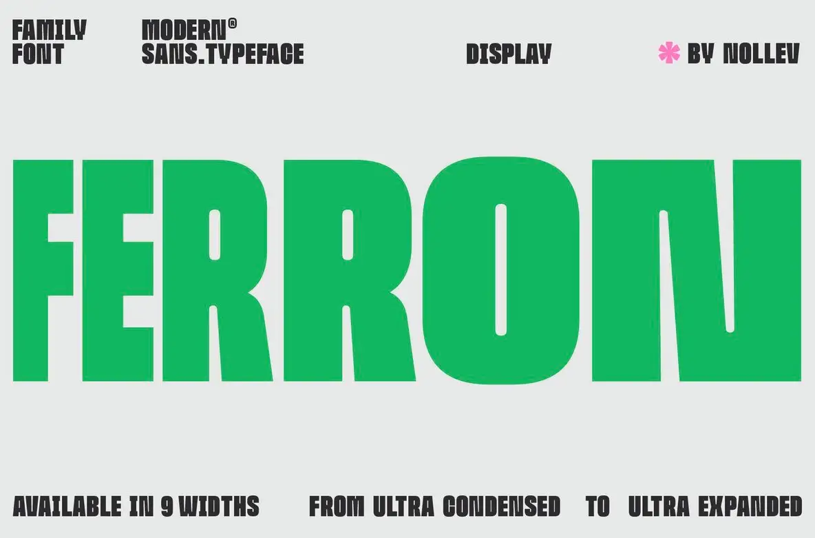 Ferron Font - Fontpath