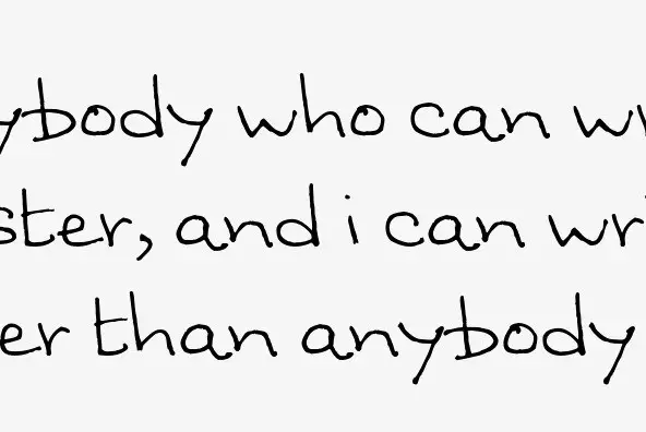 Sandscript Font - YouWorkForThem